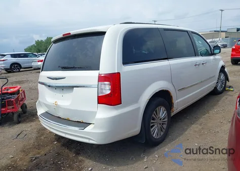 2013 Chrysler Town & Country Touring-L из США, поврежденный, VIN 2C4RC1CG6DR663131